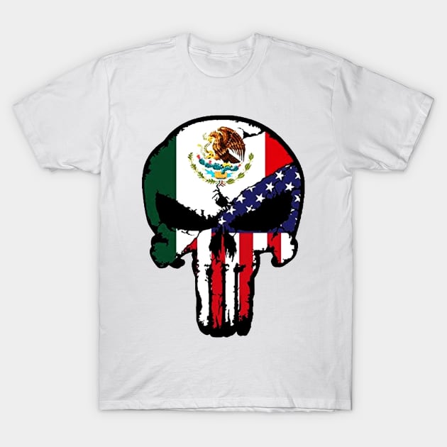 Mexican American pride T-Shirt by RendyPratama